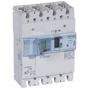 Vermogenssch. 250-e + mt + Aardleksch. 4P 250A 50kA DPX3