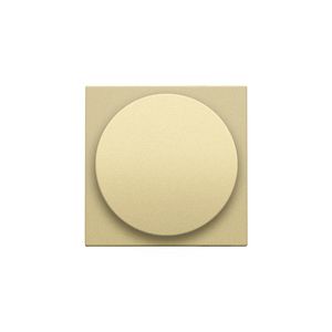 Afwerkingsset draaiknopdimmer/extensie incl. draaiknop gold