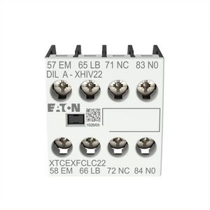 Hulpcontactblok DILA-XHIV22 hulpcontact 2m 2v VVE=5