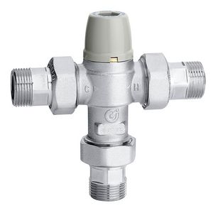 Therm. mengventiel met keerkleppen 3/4" 30-50 gr.c