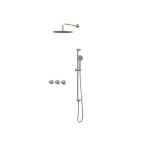 Afbouwdeel regendouche Combiset Nexus 4 inbouwthermostaat gebor. nickel CSN4EXGNCFAB excl. inbouwbox