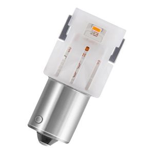 Blister a 2st. 7507DYP LED PY21W BAU15S 12V 1.3W Amber VVE=5