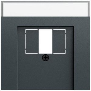 Afdekking TK TAE USB System 70 antracit(gel.)