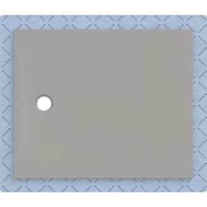 Douchevloer CleanFloor30 met afdichtingsvlies grijs: 120x100cm