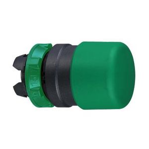 Vuistslagkop Ø30mm drukknop Ø22mm Groen Harmony XB5