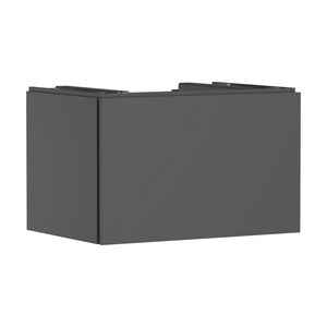 Badmeubel Xilesa E 780/550 1 lade waskom/gesl. wastafel Slate Matt Grey