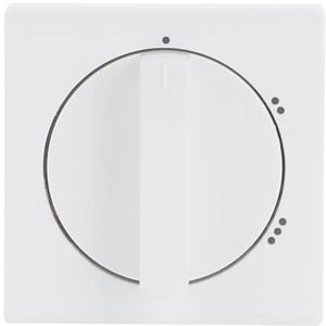 Centraalplaat v 3 standen schak 2710/1 U s-studiowit (2542 DR/02-84)