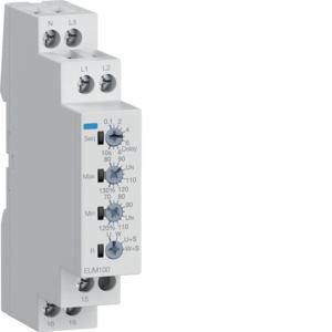 Controlerelais spanning-/fasebew. instelb. multi 1P+N/3PN 1W