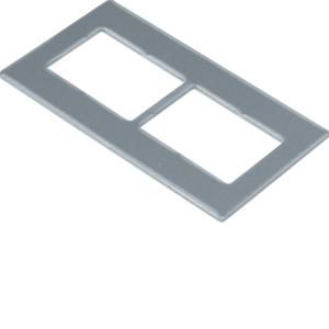 Montageplaat voor GTVD200/300 2x RJ45 20,4x27,7mm