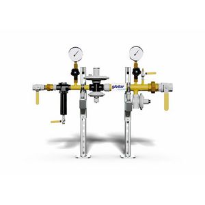 Gasstraat Pi=8bar Pu=30mbar Q=65m³/h