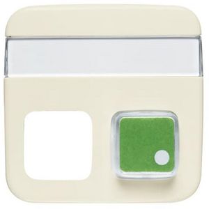 Infoline centraalplaat voor 1520/1 UKZ SI creme (1572 CN-212)