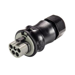Kabelsteker RST25I5 male betongrijs/zwart 10-14 VVE=100