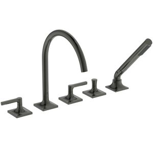 badmengkraan 5-gats 2gr badrand hendelgr m uitloop magnetic grey (grijs) B