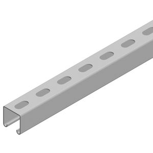 Lengte a 6m. Railprofiel GS 41x41 thermisch verz.