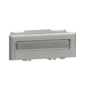 CYB-AD Adapter Insteekcontacten Tekstlabel Aluminium VVE=10