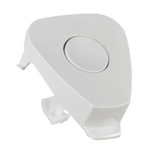Druktoets / spoelknop met spoelonderbreking 500 wit (nieuw model)