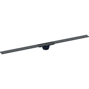 Douchegoot afbouwset Cleanline30 300-900mm Zwart rvs excl. ruwbouwset