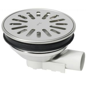 rond 150mm hv rvs put/rooster abs zijuitlaat 40mm