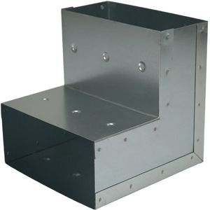 Bocht 90° 170x80mm verticaal tbv instortkanaal Thermoduct