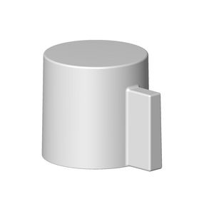 Greep thermostaat 41X40X53mm-BG