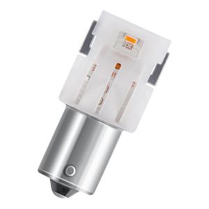 Blister a 2st. 7506DRP LED P21W BA15S 12V 1W Rood VVE=5