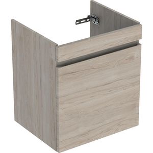 Renova Plan wastafel onderkast+lade 60cm licht noten hickory