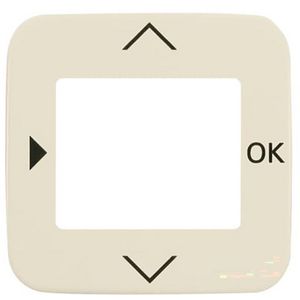 Centraalplaat voor timer/CO2/thermostaat SI creme (6435-212)