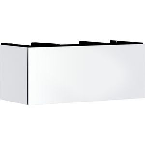 Badmeubel Xilesa E 1180/550 1 lade waskom/gesl. wastafel mat wit