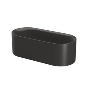 Bad BetteLux Oval Silhouette 1800×800mm Anthracite