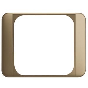 Centraalplaat verloop 50 x 50mm a-brons