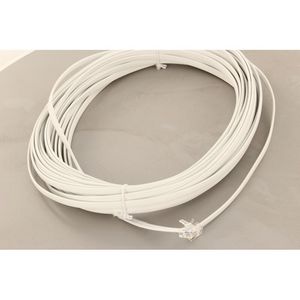 Modulaire kabel 15 m. RJ12 6-aderig