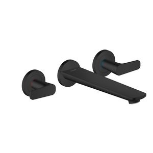 Afbouwdeel 3-gats inbouw badmengkraan mat zwart Citterio-C