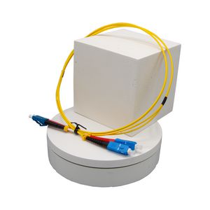 F.O. netwerkkabel / patchkabel SC LC duplex SM 9/125 1.0mtr.