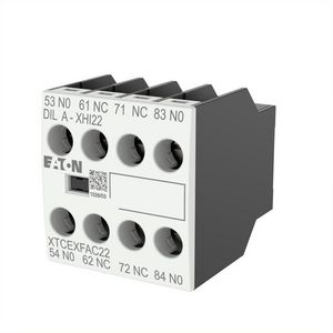 Hulpcontactblok DILA-XHI22 hulpcontact 2m 2v VVE=5