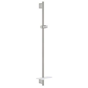Glijstang rainshower incl. zeepschaal 90cm supersteel (rvs look)