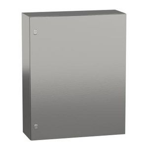Kast Volle deur 1000x800x300mm RVS 304L Scotch B Spacial S3X