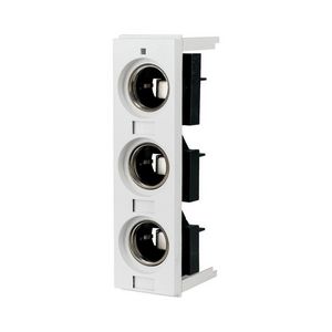 Railzekeringsokkel 63A 690 V DIII/E33 54mm RM pa VVE=10