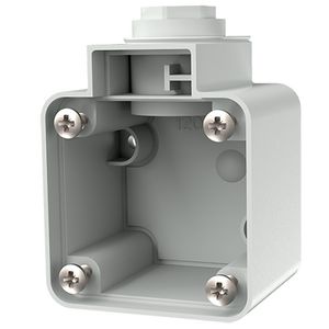 Onderbak SCHUKO contactdoos grijs