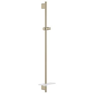 Glijstang rainshower incl. zeepschaal 90cm geborsteld nickel