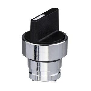 Kop keuzeschakelaar 3 pos Zwart Blijft in stand Harmony ZB2