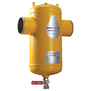 Vuilafscheider Spirotrap DN100 laseind