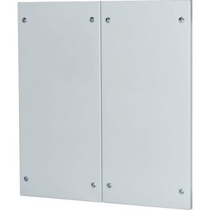 Frontplaat zonder opening XMC060602 twee delen HxB=650x600mm