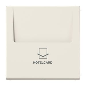 Afdekking wit Hotelcard-schakelaar LS990