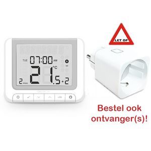 Digitale programeerbare thermostaat met groot LED display