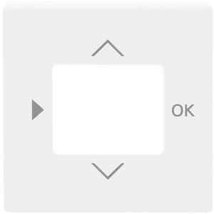 Centraalplaat voor timer/CO2/thermostaat s-studiowit (6435-84)