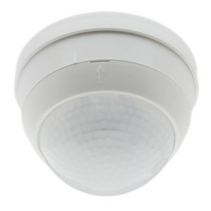 Aanwezigheidsmelder 2C 360gr. OB wit IP54 24m 2Kanaal