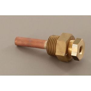 Dompelbuis koper 50mm ø9mm R1/2"