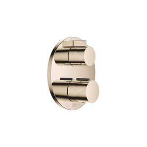 Inbouwthermostaat stopkraan Light Gold