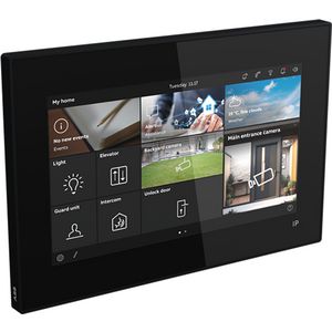 Binnenpost deurcommunicatie welkom IP Touch Lite 7 zwart (H8249-1B)