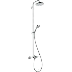 XX Croma 220 Showerpipe bad Comfort ther chroom